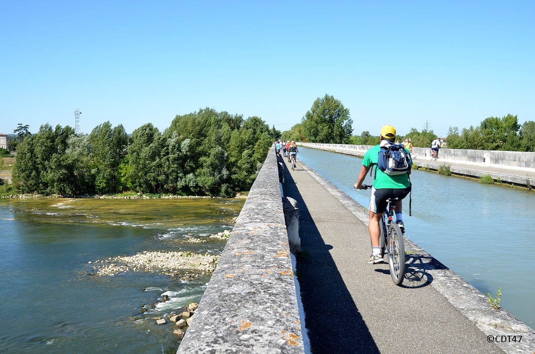 Escapade à vélo en Lot et Garonne. Entre Bastides et Vallée du Lot