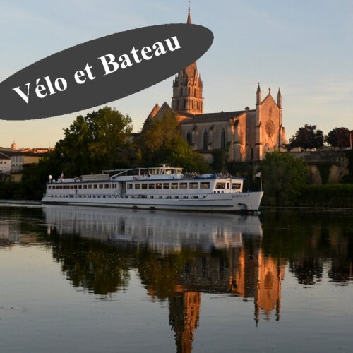 Vélo et Bateau - La Route des Vins de Bordeaux en Gironde